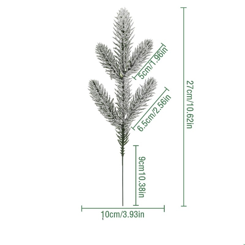 Five-branched Artificial pine needles