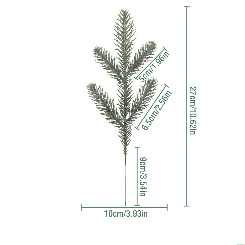 Five-branched Artificial pine needles