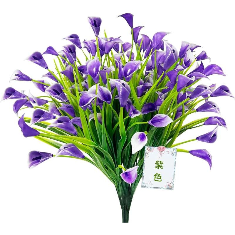 Artificial calla lilies