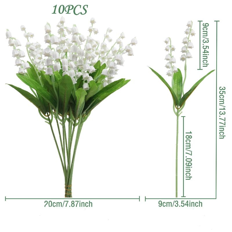 Artificial lily of the valley