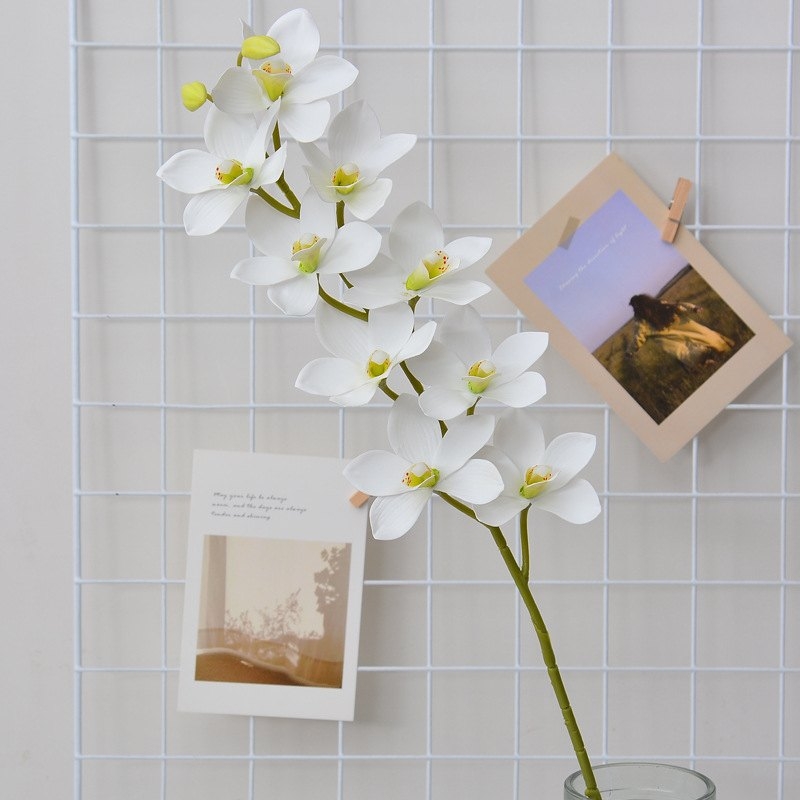 Artificial Cymbidium orchids