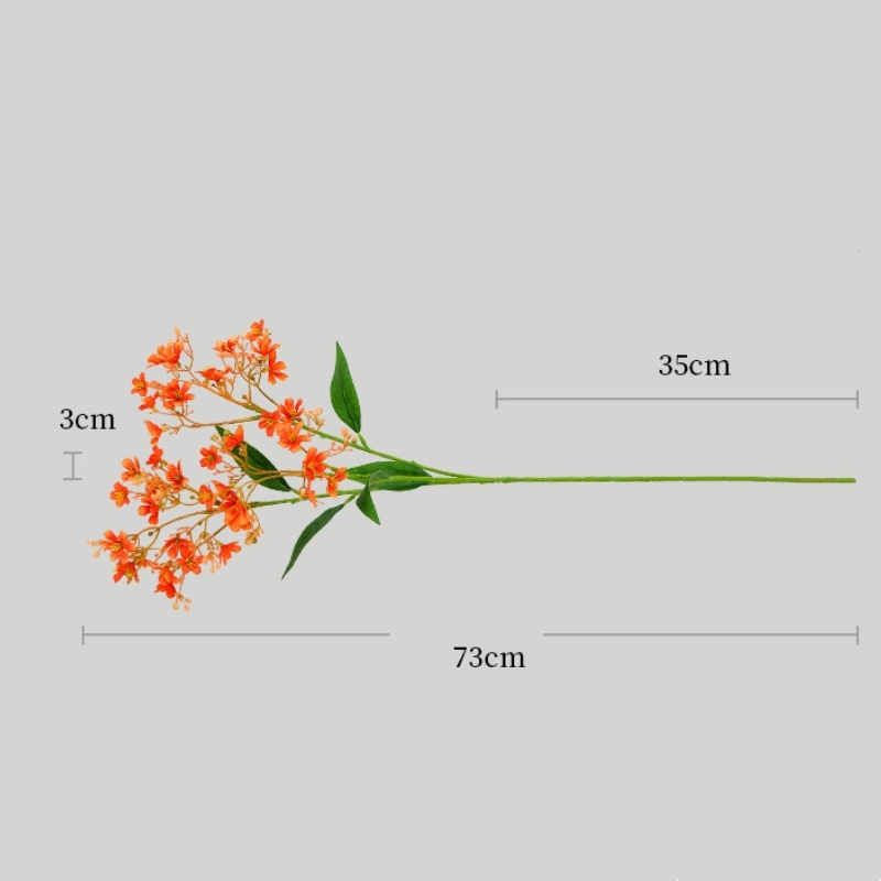 Artificial Daphne flowers