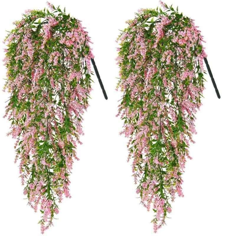 Artificial lavender in the shape of vines
