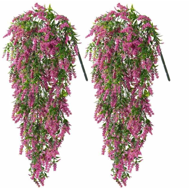 Artificial lavender in the shape of vines
