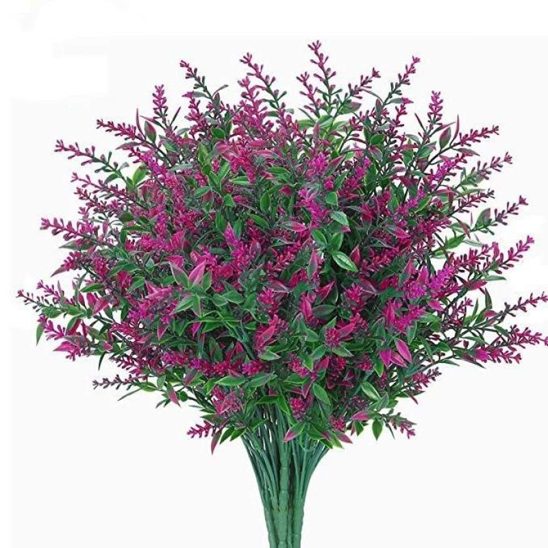 Artificial plastic lavender