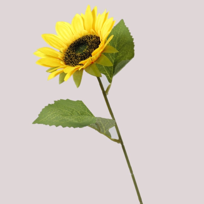 Artificial sunflower stem