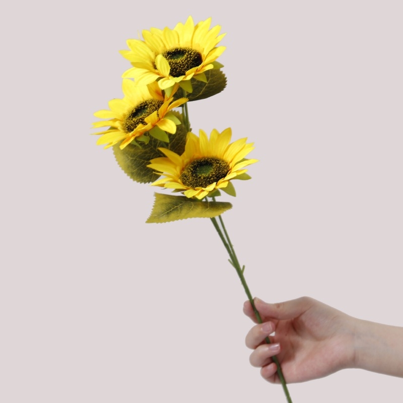 Artificial sunflower spray