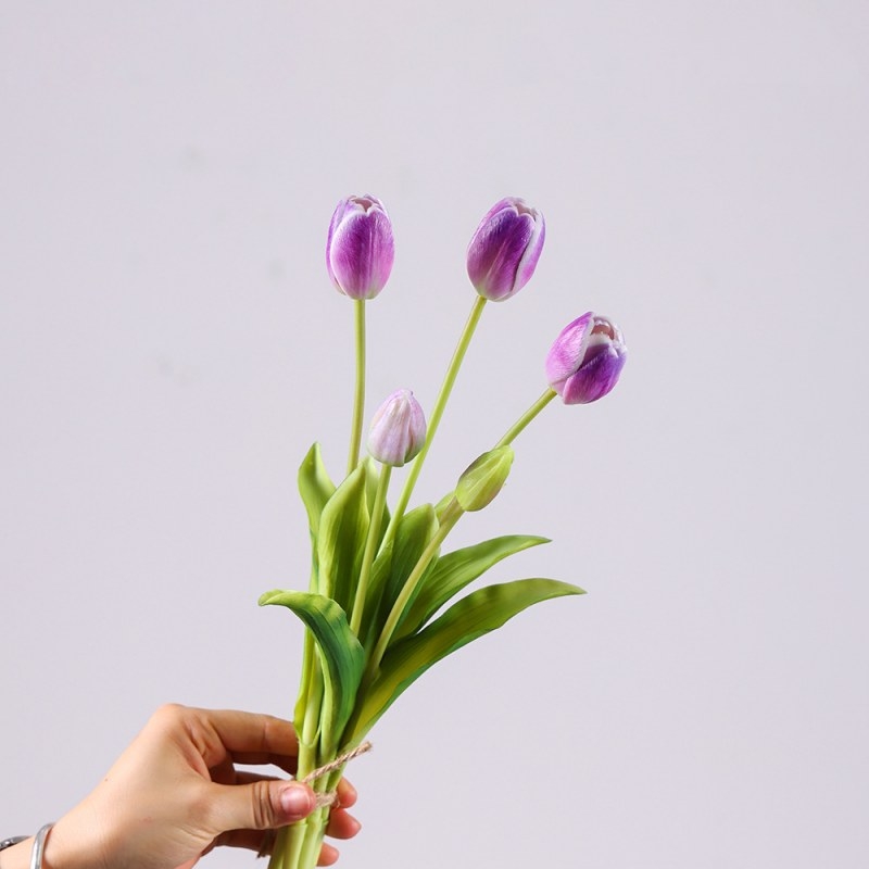 Artificial tulip bunch