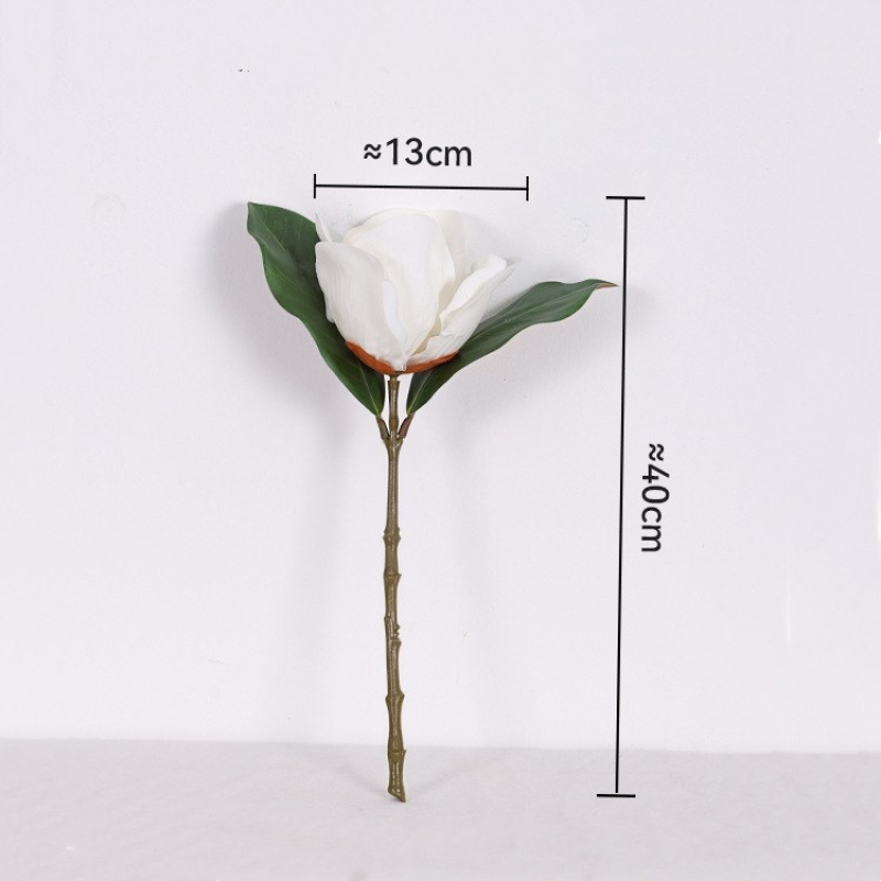 Artificial magnolia flower stem