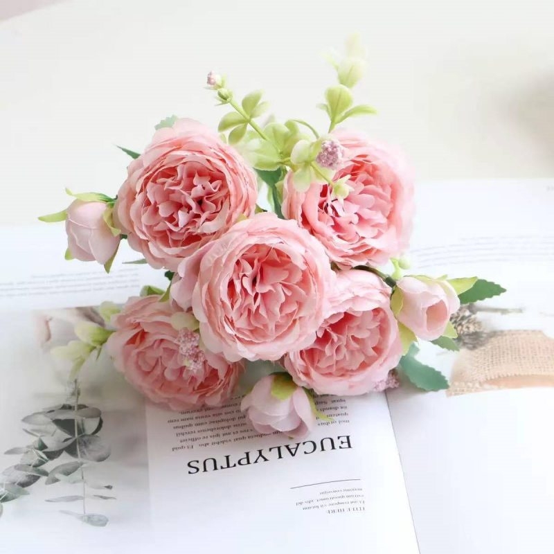 Wholesale artificial rose spray
