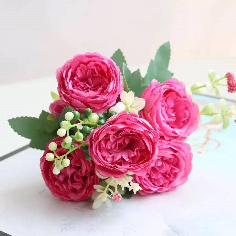 Wholesale artificial rose spray