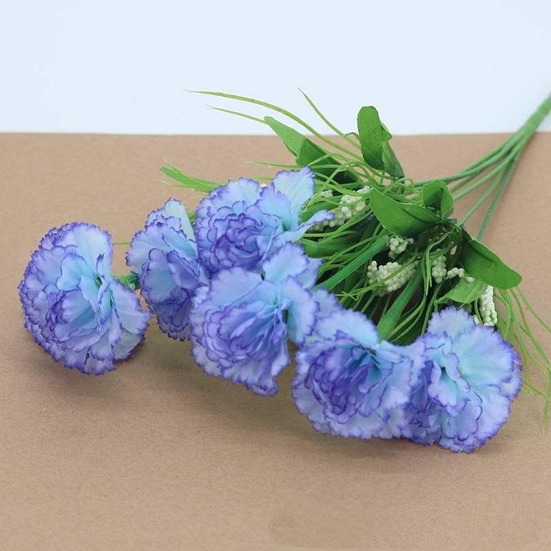 Artificial carnations with seven blooms