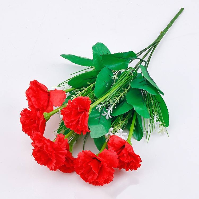 Artificial carnations with seven blooms