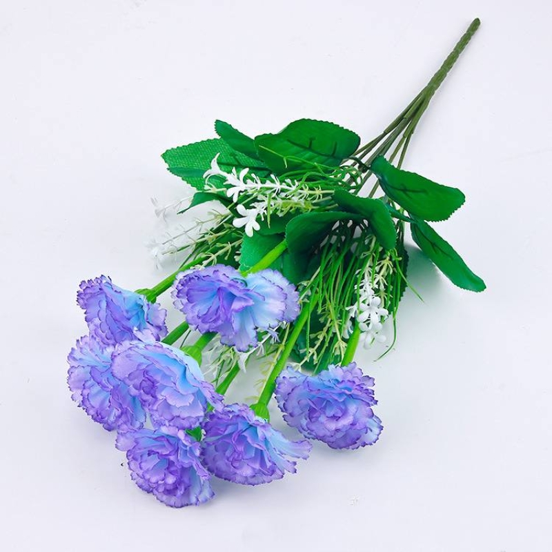 Artificial carnations with seven blooms