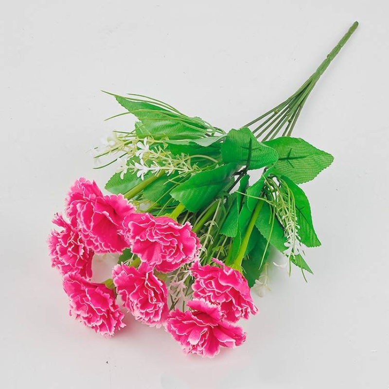 Artificial carnations with seven blooms