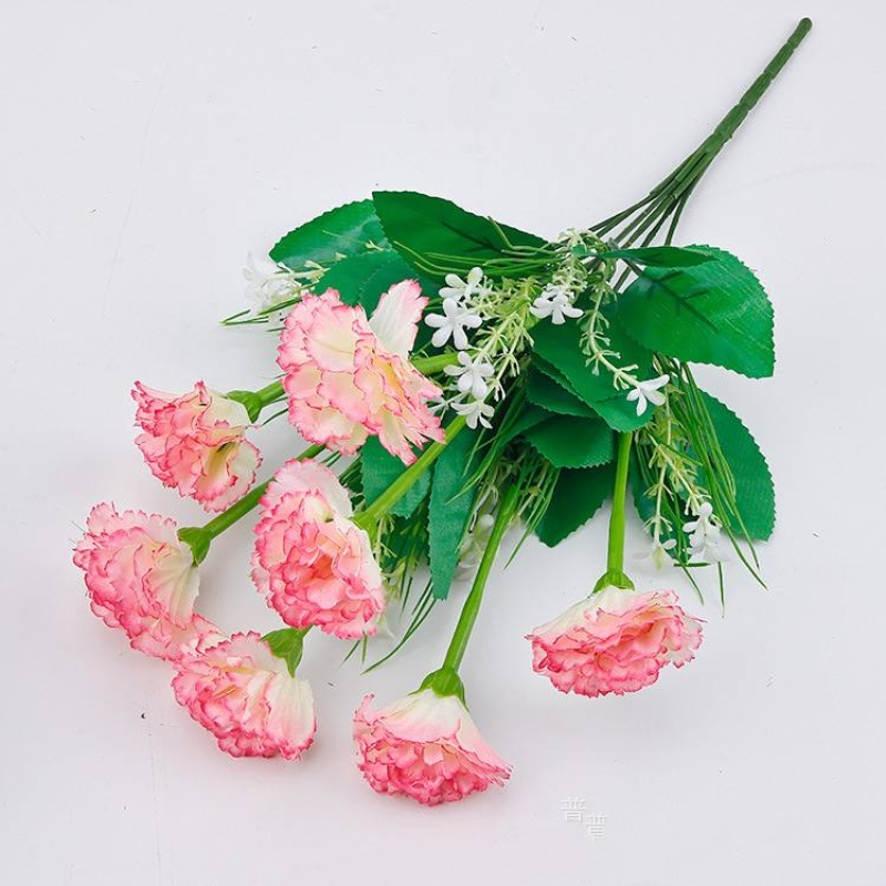 Artificial carnations with seven blooms