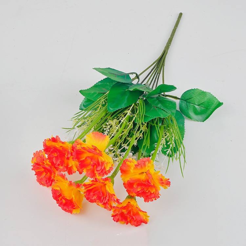 Artificial carnations with seven blooms