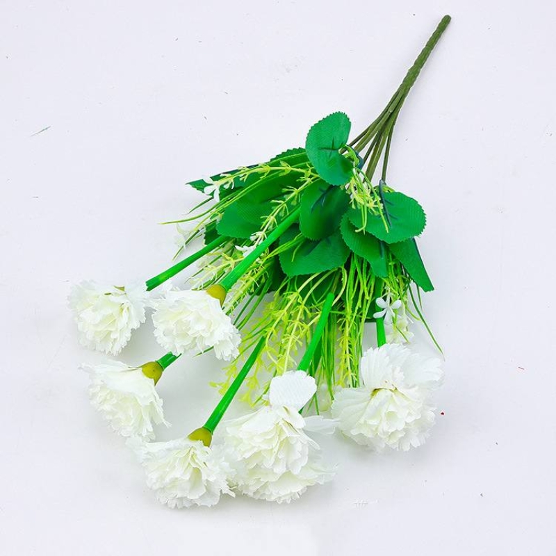 Artificial carnations with seven blooms