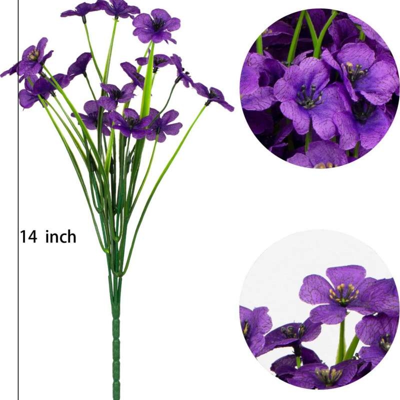 Violet-type artificial flower