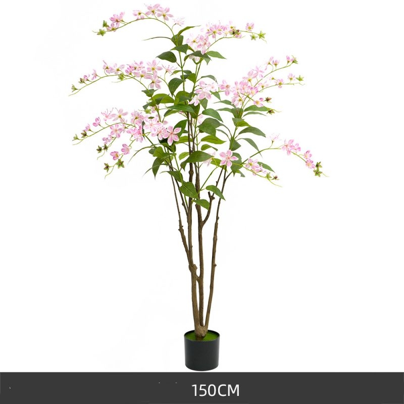 Artificial 130-180cm pink weeping jasmine