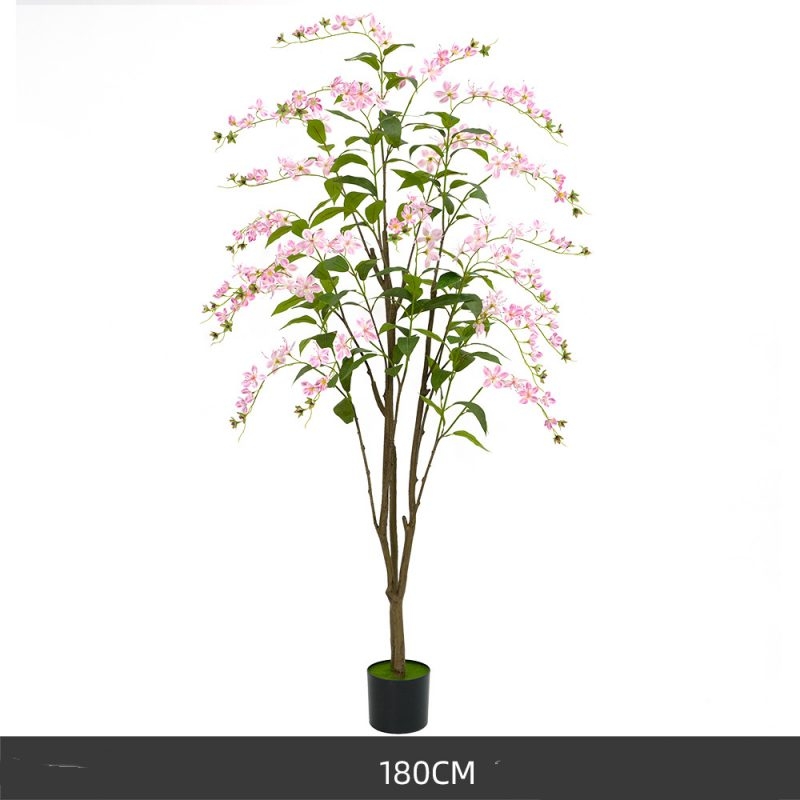Artificial 130-180cm pink weeping jasmine