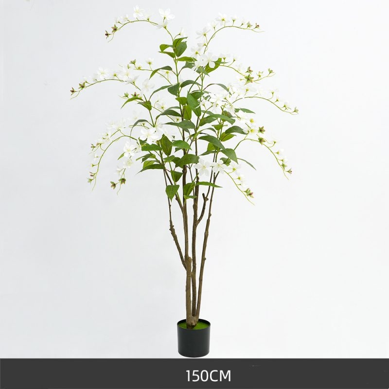 Artificial 130-180cm white weeping jasmine