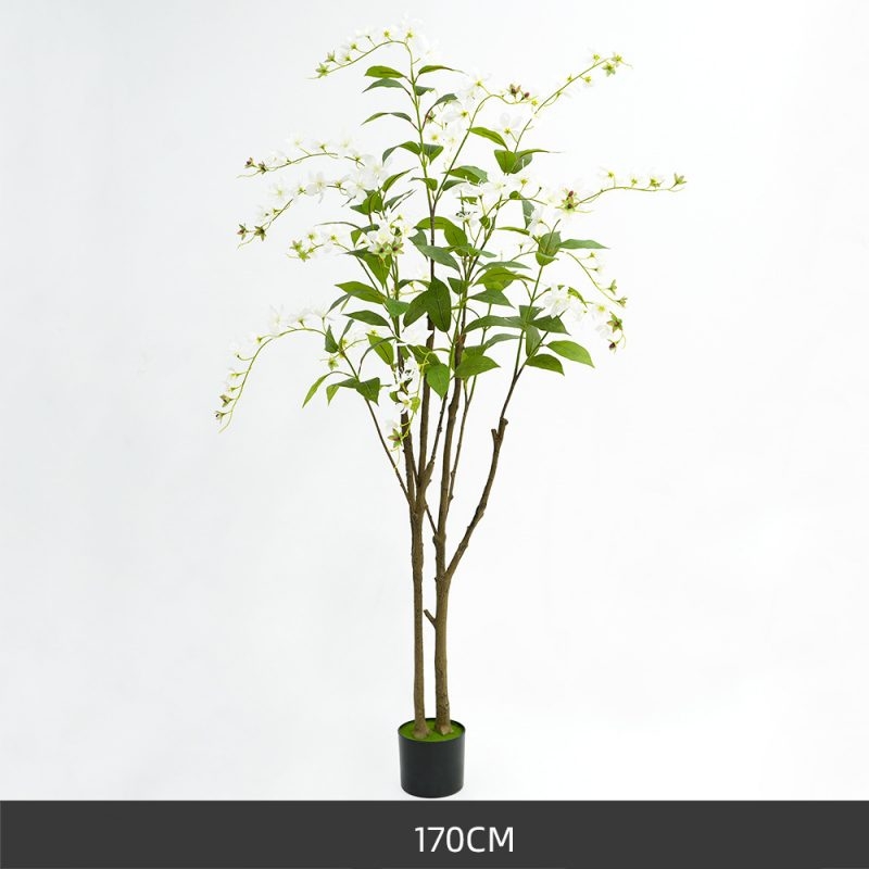 Artificial 130-180cm white weeping jasmine