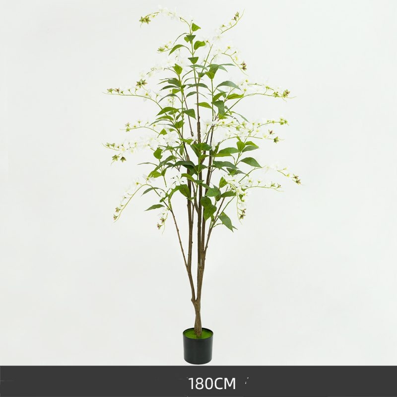 Artificial 130-180cm white weeping jasmine