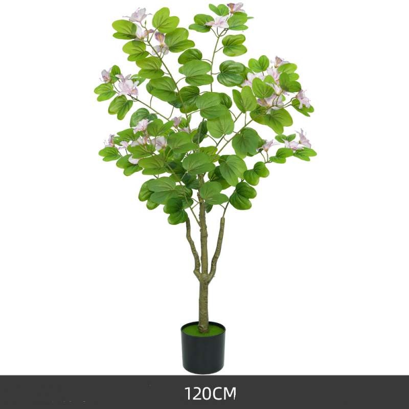 Artificial 120-200cm Purple Bauhinia Potted Plants
