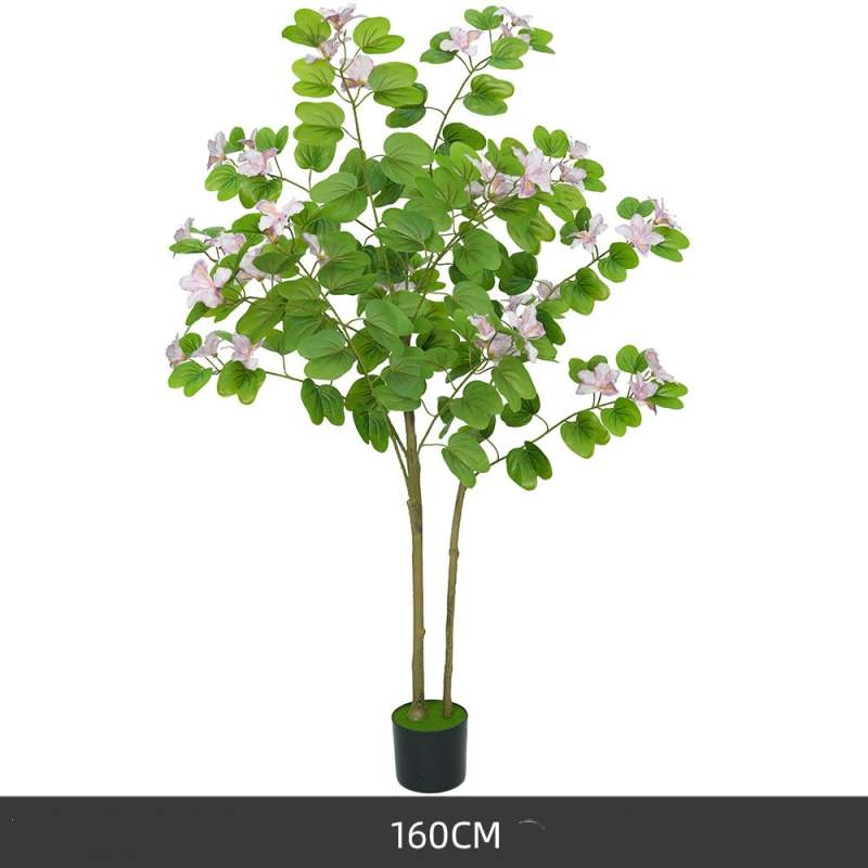 Artificial 120-200cm Purple Bauhinia Potted Plants