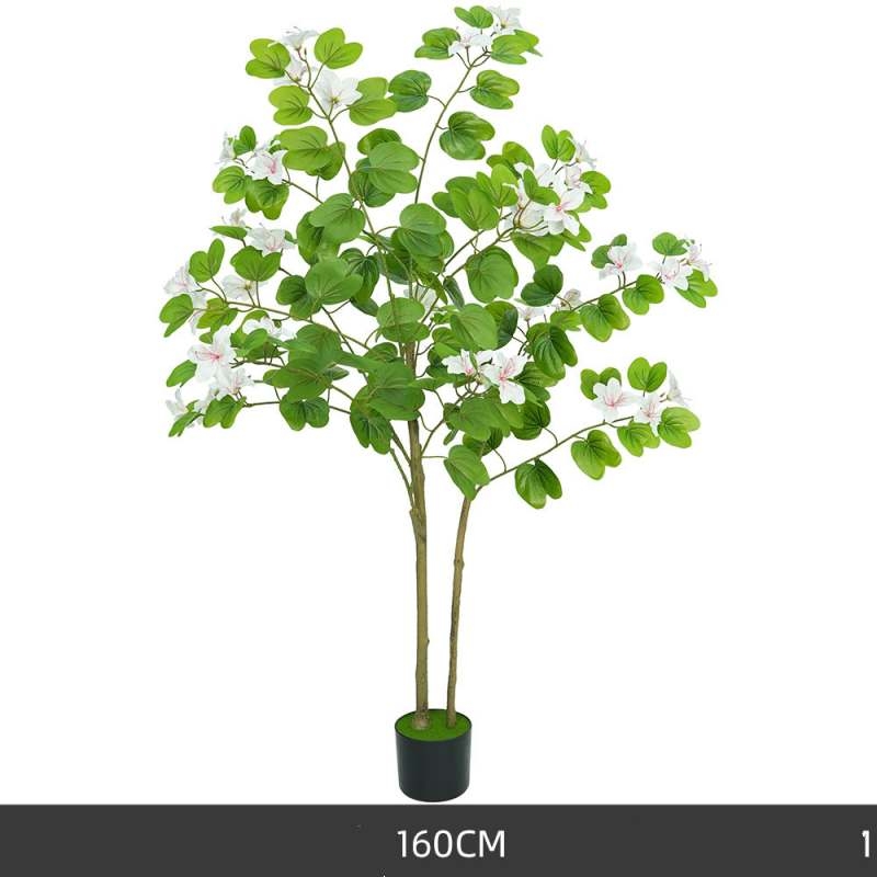 Artificial 120-200cm White Bauhinia Potted Plants