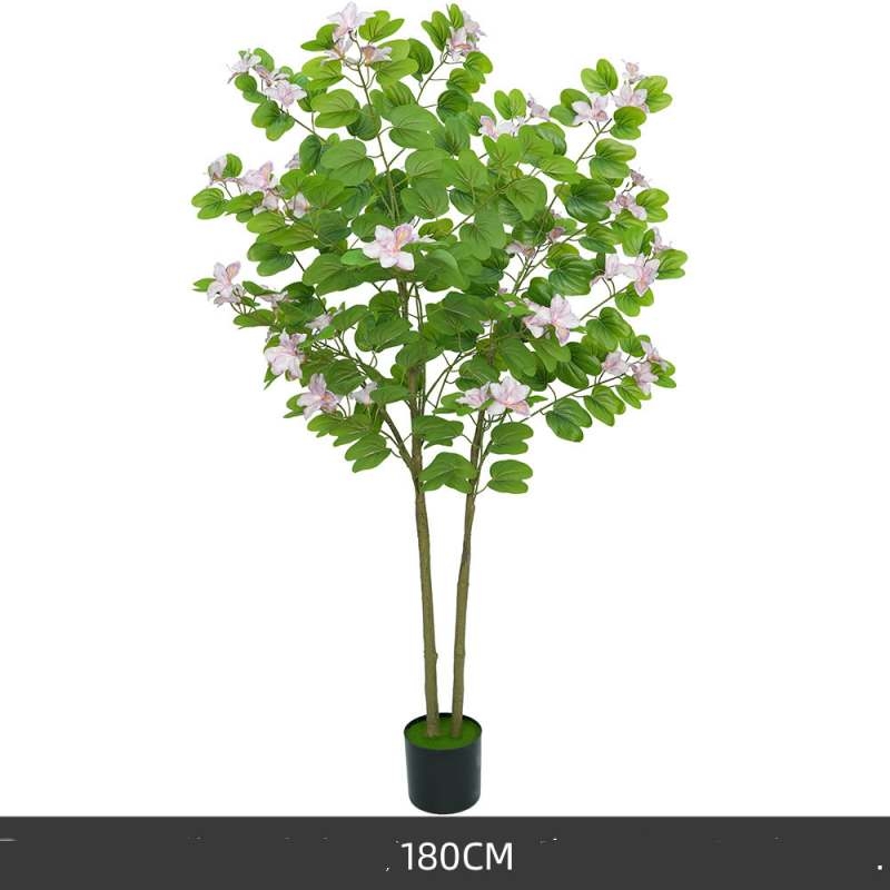 Artificial 120-200cm Purple Bauhinia Potted Plants