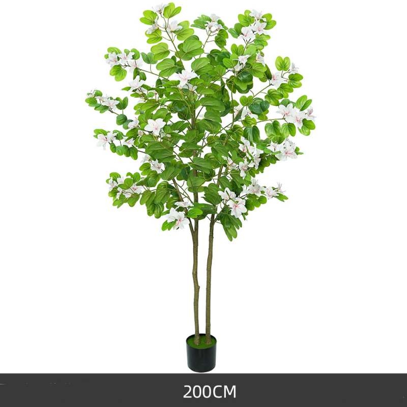 Artificial 120-200cm White Bauhinia Potted Plants