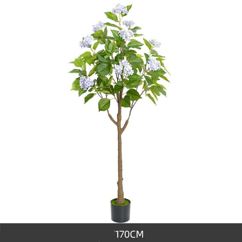 120 to 170cm artificial purple  hydrangea tree