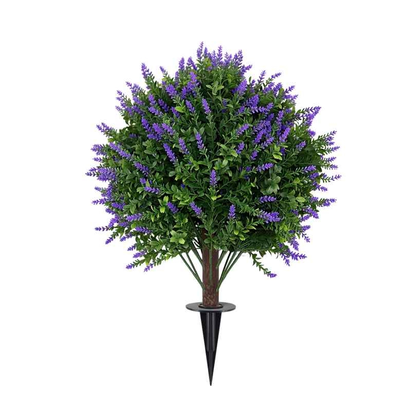 60cm Artificial lavender with Ground Stake