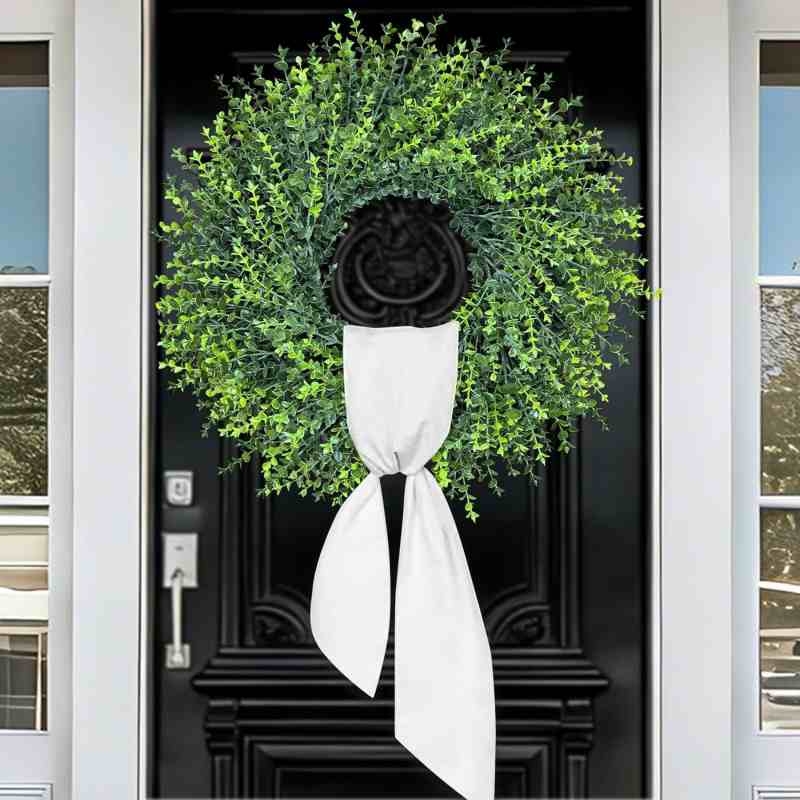 Artificial Eucalyptus Wreath Wholesale