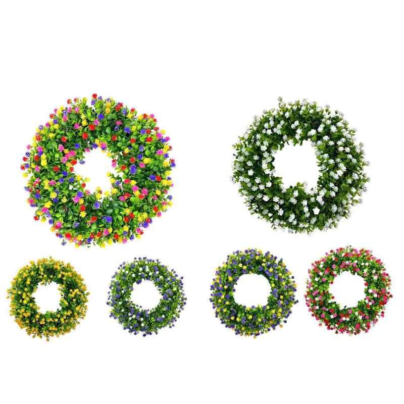 Wholesale of Artificial eucalyptus wreaths