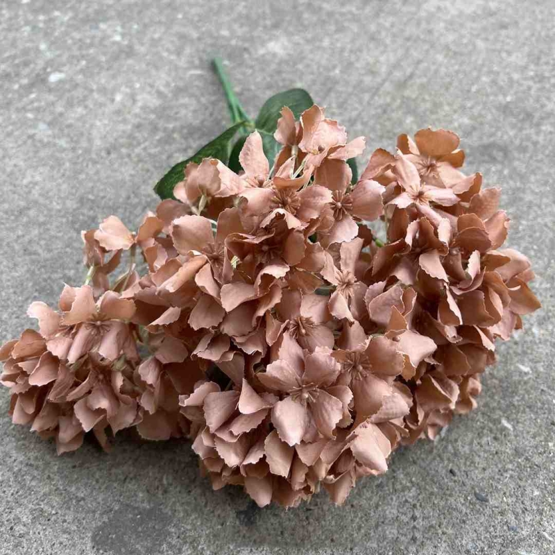 Fabric hydrangea sprays