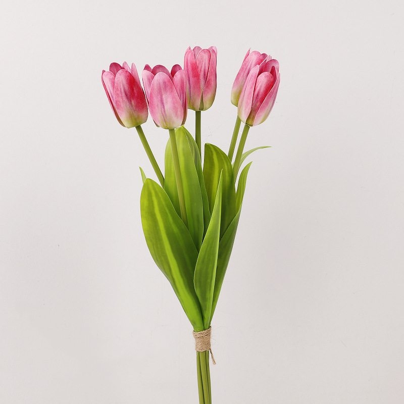 Artificial Soft-touch fabric tulip