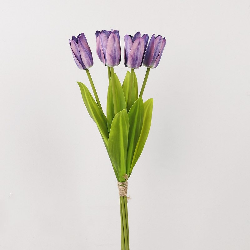 Artificial Soft-touch fabric tulip