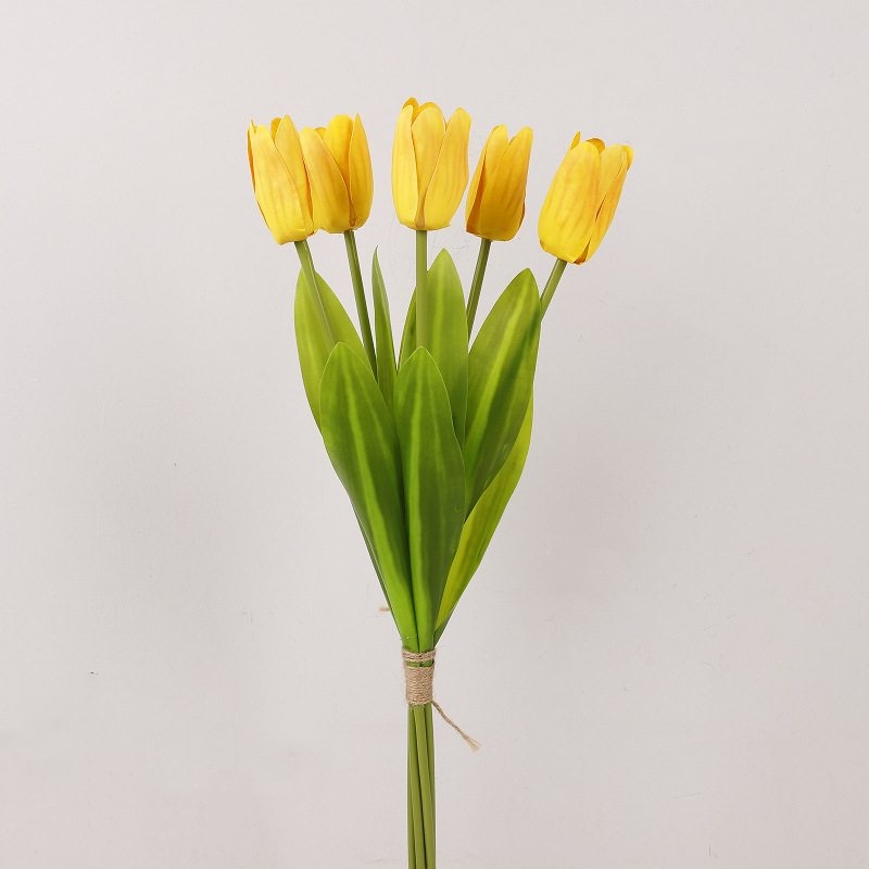 Artificial Soft-touch fabric tulip