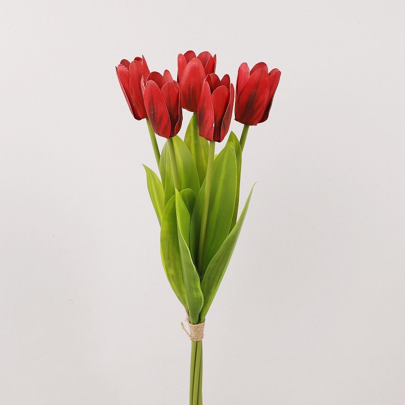 Artificial Soft-touch fabric tulip