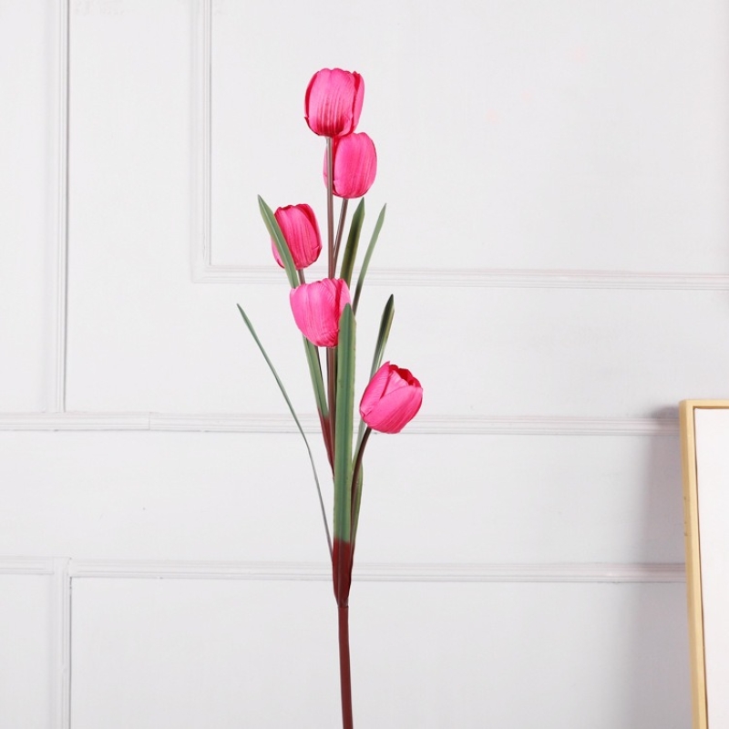 Artificial  five-headed tulip