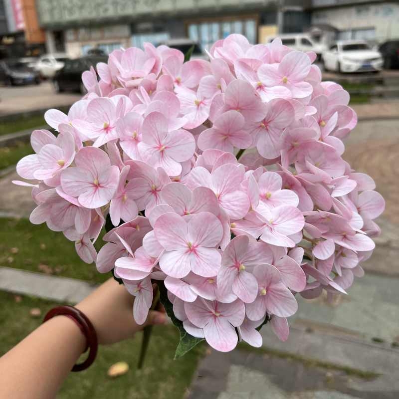 Soft plastic hydrangea