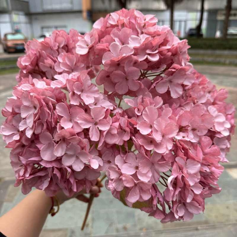 Artificial hydrangea with 5 bloom