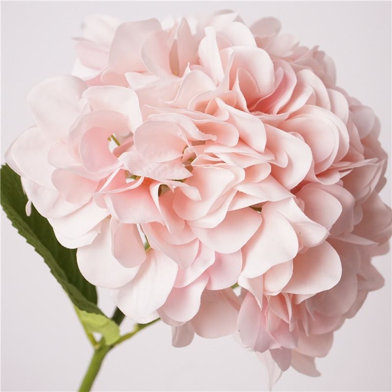 Soft-touch artificial hydrangea stem wholesale