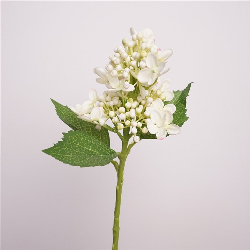 Single-stem artificial hydrangea berries