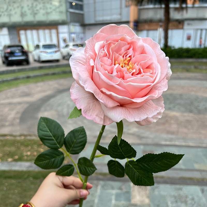 Wholesale of artificial single roses with a soft feel