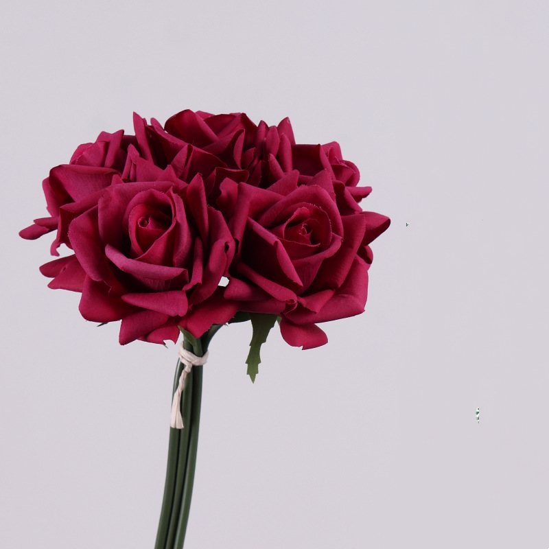 Artificial Rose Bunch with 5 Stems