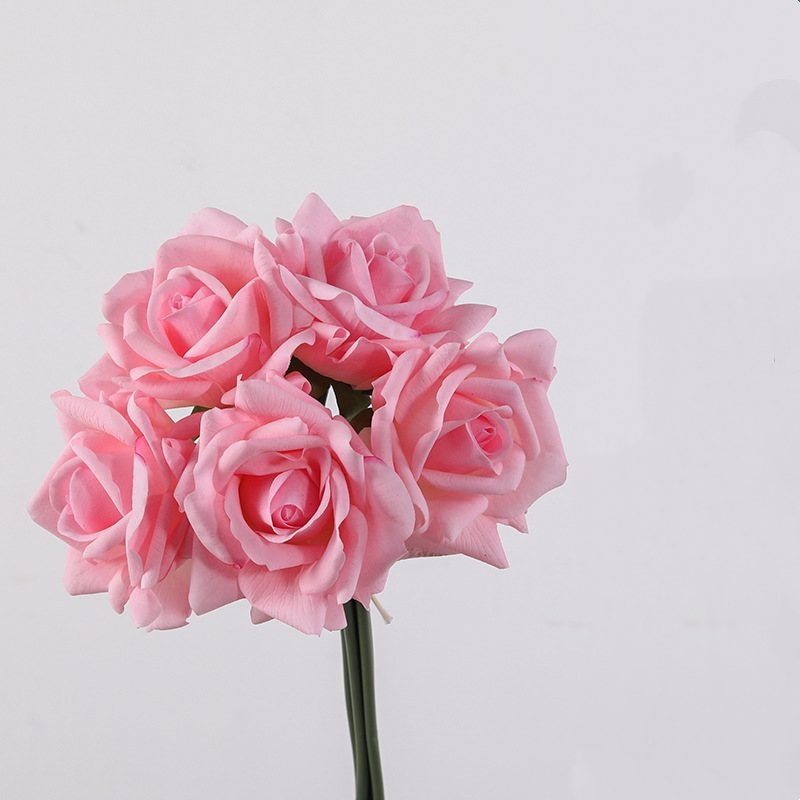 Artificial Rose Bunch with 5 Stems